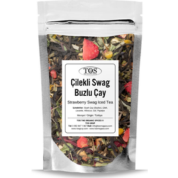 TOS The Organic Spices 250 gr Çilekli Swag Buzlu Çay