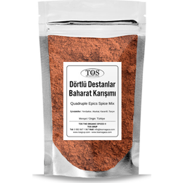 TOS The Organic Spices 250 gr Dörtlü Destanlar Tatlı Baharat Karışımı