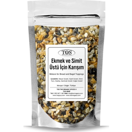 TOS The Organic Spices 250 gr Ekmek ve Simit Üstü İçin Karışım