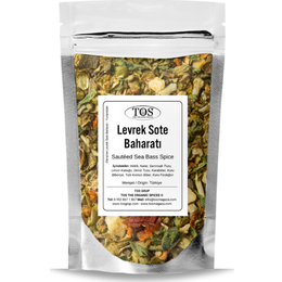 TOS The Organic Spices 250 gr Elena'nın Levrek Sote Baharatı
