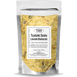 TOS The Organic Spices 250 gr Elena'nın Tzatziki Soslu Levrek Baharatı