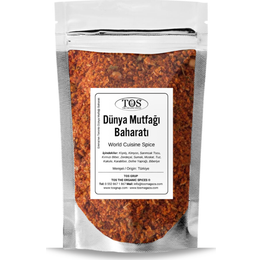 TOS The Organic Spices 250 gr Emma'nın Toronto Dünya Mutfağı Baharatı