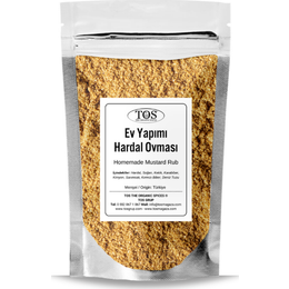 TOS The Organic Spices 250 gr Ev Yapımı Hardal Ovması
