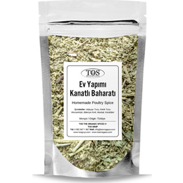 TOS The Organic Spices 250 gr Ev Yapımı Kanatlı Baharatı