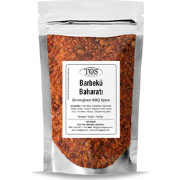 TOS The Organic Spices 250 gr Evie'nin Birmingham Barbekü Baharatı