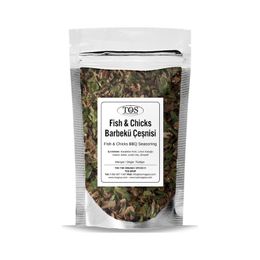 TOS The Organic Spices 250 gr Fish & Chicks Barbekü Çeşnisi
