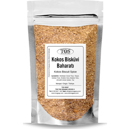 TOS The Organic Spices 250 gr Florencia’nın Paraguay Kokos Bisküvisi Baharatı