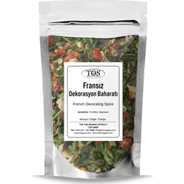 TOS The Organic Spices 250 gr Fransız Dekorasyon Baharatı