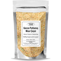 TOS The Organic Spices 250 gr Gecce Patlamış Mısır Çeşni