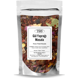 TOS The Organic Spices 250 gr Gül Yaprağı Masala