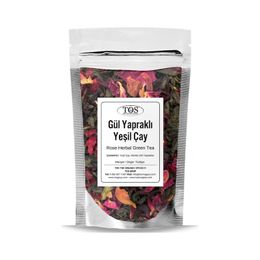 TOS The Organic Spices 250 gr Gül Yapraklı Yeşil Çay