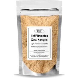 TOS The Organic Spices 250 gr Hafif Domates Sosu Karışımı