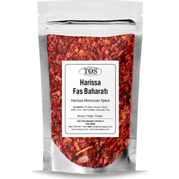 TOS The Organic Spices 250 gr Harissa Fas Baharatı