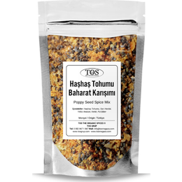 TOS The Organic Spices 250 gr Haşhaş Tohumu Baharat Karışımı