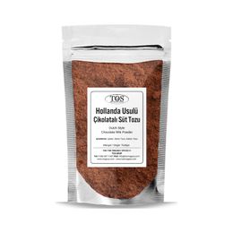 TOS The Organic Spices 250 gr Hollanda Usulü Çikolatalı Süt Tozu