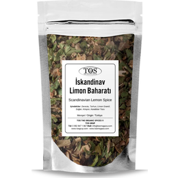 TOS The Organic Spices 250 gr İskandinav Limon Baharatı