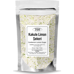 TOS The Organic Spices 250 gr Kakule Limon Şeker