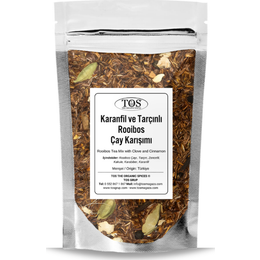 TOS The Organic Spices 250 gr Karanfil ve Tarçınlı Rooibos Çay Karışımı