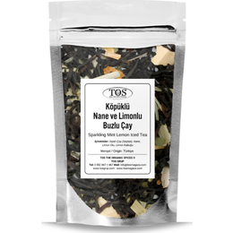 TOS The Organic Spices 250 gr Köpüklü Nane Limonlu Buzlu Çay
