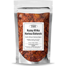 TOS The Organic Spices 250 gr Kuzey Afrika Harissa Baharatı