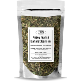 TOS The Organic Spices 250 gr Kuzey Fransa Baharat Karışımı
