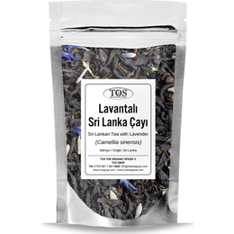 TOS The Organic Spices 250 gr Lavantalı Sri Lanka Çayı
