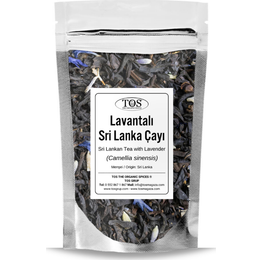 TOS The Organic Spices 250 gr Lavantalı Sri Lanka Çayı