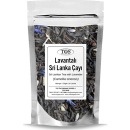 TOS The Organic Spices 250 gr Lavantalı Sri Lanka Çayı