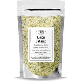 TOS The Organic Spices 250 gr Lina'nın Süveyş Limon Baharatı