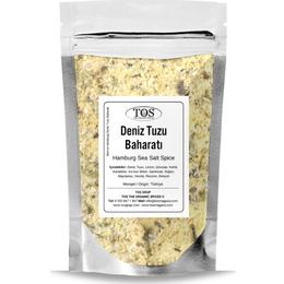 TOS The Organic Spices 250 gr Mia'nın Hamburg Deniz Tuzu Baharatı