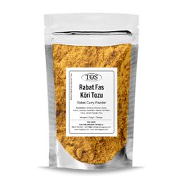 TOS The Organic Spices 250 gr Mina'nın Rabat Fas Usulü Köri Tozu