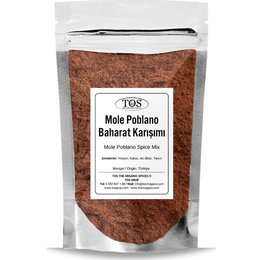 TOS The Organic Spices 250 gr Mole Poblano Baharat Karışımı