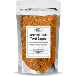 TOS The Organic Spices 250 gr Montreal Usulü Tavuk Çeşnisi