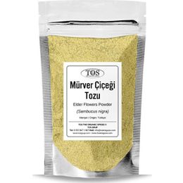 TOS The Organic Spices 250 gr Mürver Çiçeği Tozu