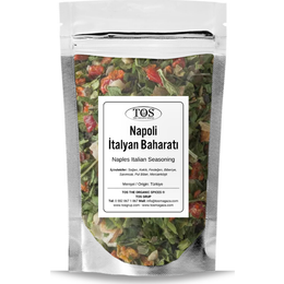 TOS The Organic Spices 250 gr Napoli İtalyan Baharatı