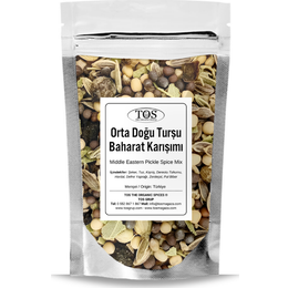 TOS The Organic Spices 250 gr Orta Doğu Turşu Baharat Karışımı
