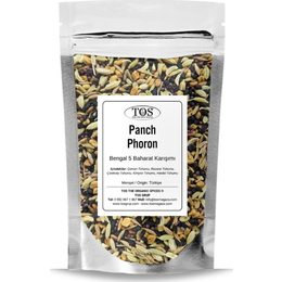 TOS The Organic Spices 250 gr Panch Phoron Bengal Beş Baharat Karışımı