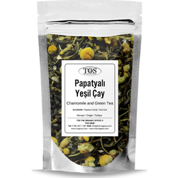 TOS The Organic Spices 250 gr Papatya ve Yeşil Çay