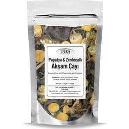 TOS The Organic Spices 250 gr Papatya ve Zerdeçallı Akşam Çayı