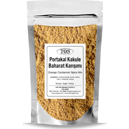 TOS The Organic Spices 250 gr Portakal Kakule Baharat Karışımı