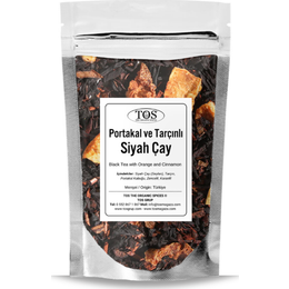 TOS The Organic Spices 250 gr Portakal ve Tarçınlı Siyah Çay