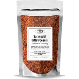 TOS The Organic Spices 250 gr Sarımsaklı Biftek Çeşnisi