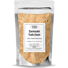 TOS The Organic Spices 250 gr Sarımsaklı Tuzlu Çeşni