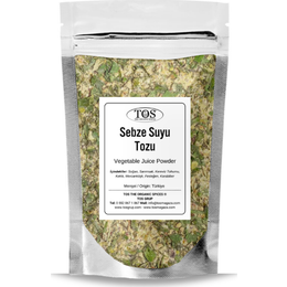 TOS The Organic Spices 250 gr Sebze Suyu Tozu