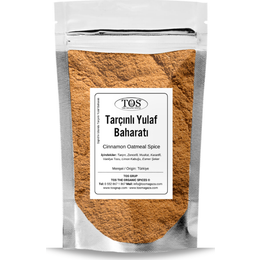 TOS The Organic Spices 250 gr Sigrid’in İzlanda Tarçınlı Yulaf Baharatı