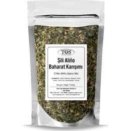 TOS The Organic Spices 250 gr Şili Aliño Baharat Karışımı