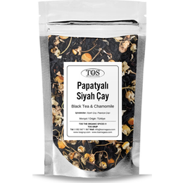 TOS The Organic Spices 250 gr Siyah Çay & Papatya Çayı