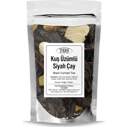 TOS The Organic Spices 250 gr Siyah Kuş Üzümü Çayı