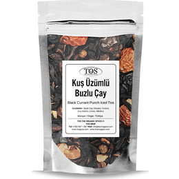 TOS The Organic Spices 250 gr Siyah Kuş Üzümü Punch Buzlu Çay