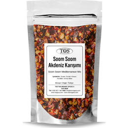 TOS The Organic Spices 250 gr Soom Soom Akdeniz Susam Karışımı